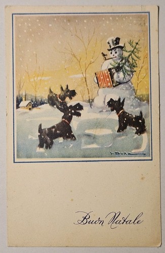 Cartolina buon natale - cartolina,