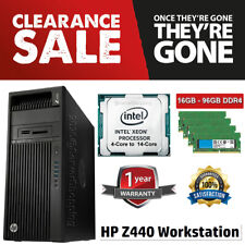 HP Z440 Workstation Xeon upto