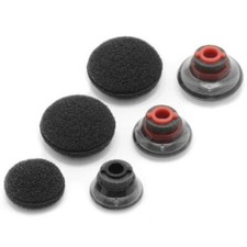 3 x auricolari in silicone e cuscinetti in schiuma per auricolari Plantronics Voyager