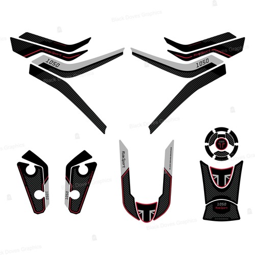 Set adesivi protezioni - adesivi, 3d