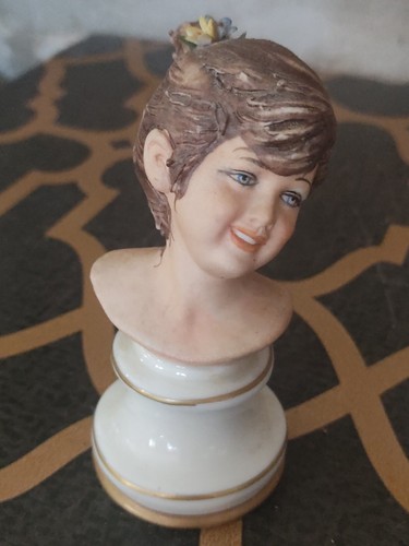 Capodimonte mezzo busto in - capodimonte,