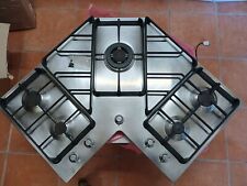 Foster Angolare 7038 052 83cm Piano Cottura a Gas 5 Zone - Argento