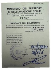 Libretto di Circolazione