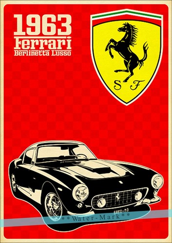 Ferrari 1963 lusso 250 - gt, auto