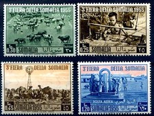 SOMALIA AFIS 1955 - 3° FIERA