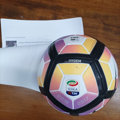 Pallone utilizzato finale tim - finale,