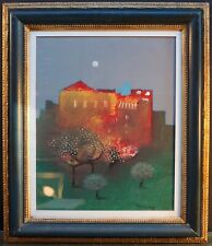 MANLIO BACOSI OLIO SU TELA CON