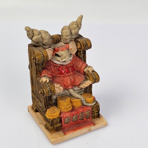 Scultura resina vintage boss - vintage, "boss"