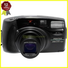 Fotocamera Pentax Zoom 105 Super con 38/105mm. Fotocamera autofocus a pellicola.