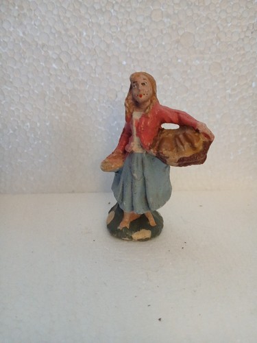 Personaggio presepe vintage - presepe,