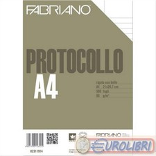 FOGLI PROTOCOLLO 500FG A480GR
