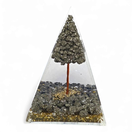 Pirite albero orgone piramide - albero,