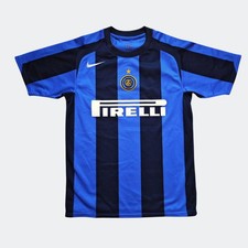 Inter Milan Nike Size L Boys 2004 2005 Vintage Football shirt FC Internazionale