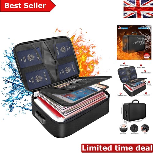 Fireproof document box - document,