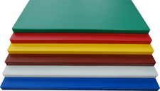 Tagliere Professionale in Polietilene Vari Colori  sp. 1 cm Varie dimensioni