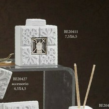 BOMBONIERA PROFUMATORE CRESIMA MITRIA DECORO GRECA 