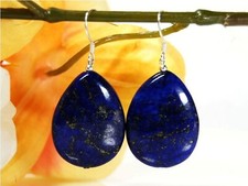 925 Silver Drop Shaped Lapis