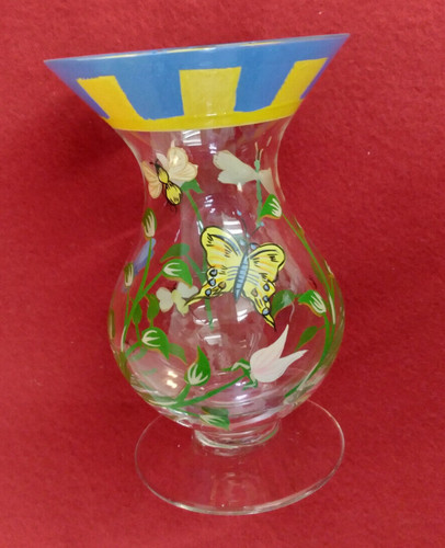 Lenox vase hand - hand, painted