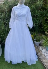 Abito da sposa vintage primi