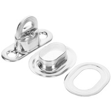  1 Set Chiusura a lucchetto Chiusura per borsa Chiusura a clip per borsa Girare