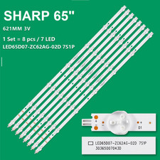 KIT 8 BARRE STRIP 7 LED TV
