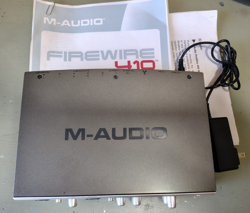 Audio firewire 410 - firewire,
