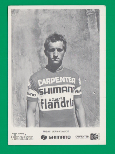 Cyclisme carte cycliste misac - carte,