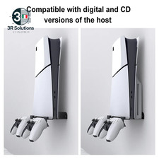 Base Espositore Con Staffa Da Parete per Controller – Supporto Montaggio PS5