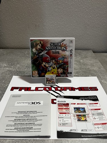 Super smash bros nintendo 3ds - super,