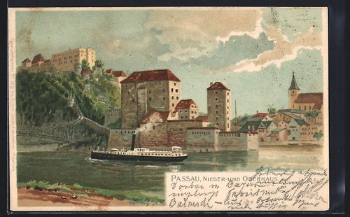 Litografia passau parte del - litografia, passau,