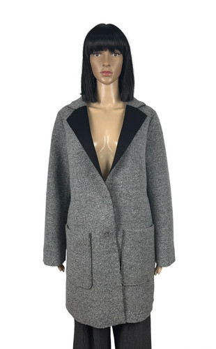 Cappotto max lana seta - &,