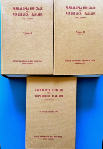 Farmacopea ufficiale - farmacopea,