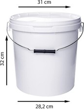 SECCHIO CON COPERCHIO IN