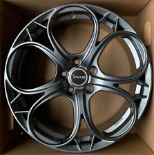 SET 4 CERCHI IN LEGA  ALFA ROMEO 19 GIULIA  159 BRERA STELVIO TONALE BLACK LINE