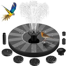 Fontana solare pompa per