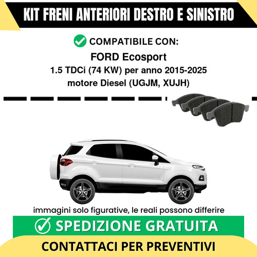 Pastiglie freno anteriori - pastiglie,