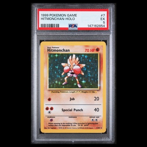 Pokémon card hitmonchan holo - card,
