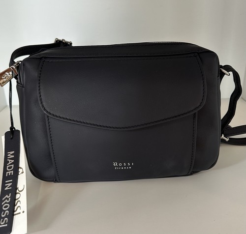 Borsa pelle bruno rossi - pelle,