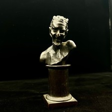 Patinated Bronze Satyr Bust -