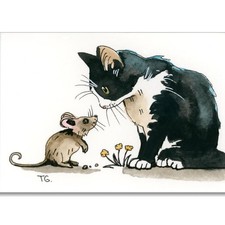 Carta artistica ACEO originale