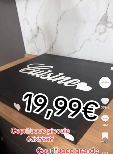 Copricucina legno copertura - copricucina,