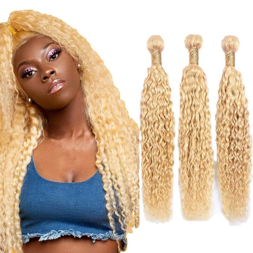 Pacchi capelli umani biondo
