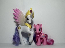 my little pony g4 princess celestia and pinkie pie
