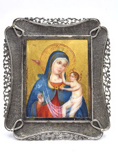 Icona targa Maria Cristo