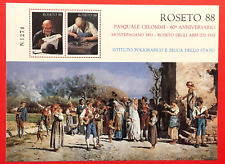 1988 BF. Erinnofilo IPZS ROSETO 88 PASQUALE CELOMMI 60°ANN.MONTEPAGANO