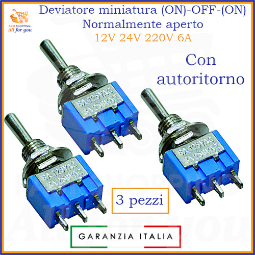 Micro interruttore deviatore - , a