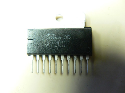 Ta7200p toshiba 3w audio - ic,