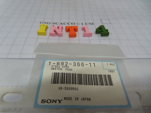 Sony pulsante int14 push x - int14, "push"