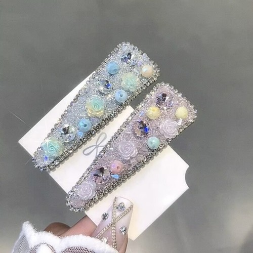 Fermaglio capelli strass per