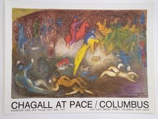 Poster mostra Chagall at Pace